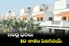 10 శాతం పెరిగిన రియల్ ఎస్టేట్ ధరలు