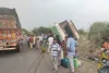 Tgsrtc : ద్విచక్ర వాహనాన్ని తప్పించబోయి లోయలో బడిన ఆర్టీసీ బస్