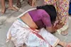 తల్లిపై తనయుడు దాడి...
