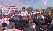 షాద్ నగర్ లో కేటీఆర్ కు ఘన స్వాగతం పలికిన బిఆర్ఎస్ నేతలు