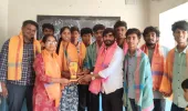 ప్రతిభ చాటిన పదో తరగతి విద్యార్థులకు సన్మానం