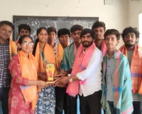 ప్రతిభ చాటిన పదో తరగతి విద్యార్థులకు సన్మానం
