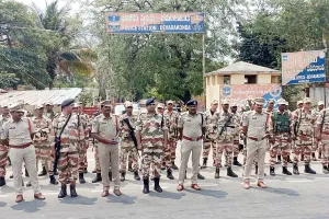 Nalgonda Police I డీఎస్పీ ఆధ్వర్యంలో పోలీసుల (రాపిడ్ యాక్షన్ ఫోర్స్) కవాతు