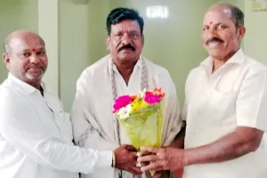 Kamareddy I కాంగ్రెస్ పార్టీ అధ్యక్షునికి ఘనంగా సన్మానం