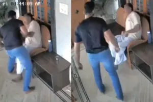 దారుణం.. ఆస్తి కోసం తండ్రిని చావబాదిన కొడుకు 