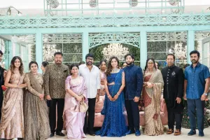 Chiru : శంకర్‌ కూతురి పెళ్లిలో చిరు కుటుంబం సందడి!