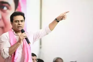 KTR : నువ్వు కట్టుకుంటావా చీర.. లేదా రాహుల్ గాంధీకి కట్టిస్తావా?