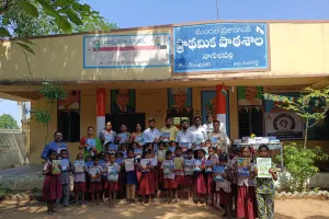 నేటి బాలలే రేపటి పౌరులు... అందరూ చదవాలి అందరూ ఎదగాలి